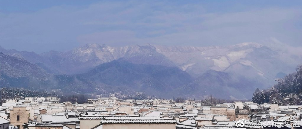 雪后的宏村，是否是你心中最美的江南？